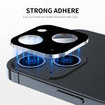 ENKAY HAT PRINCE til iPhone 14 6,1 tommer / 14 Plus, bageste kameralinsebeskyttelse, fulddækkende silketr ykt hærdet glas, HD-klar film