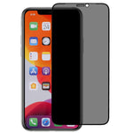 iPhone 11 Pro Max / XS Max 6,5 tums skärmskydd med sidentryck, heltäckande aluminium-kiselglas, antistatisk film med dammtätt nät