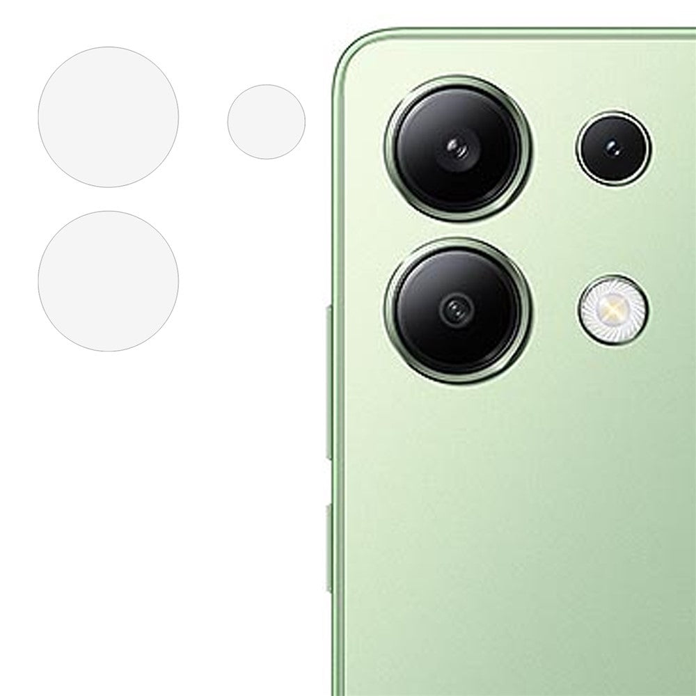 Xiaomi Redmi Note 13 4G Kameralinsskydd Härdat Glas Skyddande Linsfilm