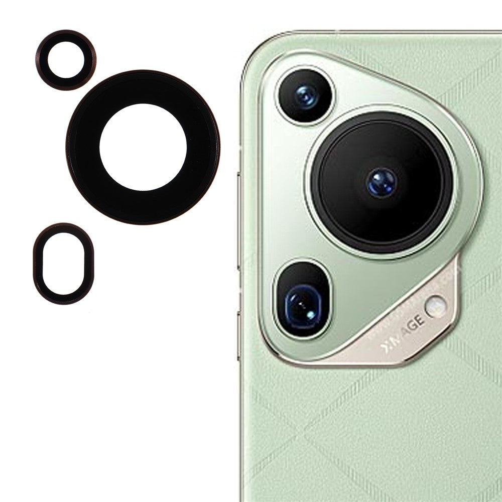 1 Set For Huawei Pura 70 Ultra Camera Lens Protector Tempered Glass Rear Lens Film