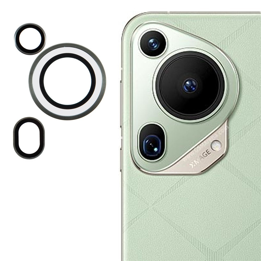 1 sæt hærdet glas-kameralinsebeskyttelse til Huawei Pura 70 Ultra, individuel baglinsefilm