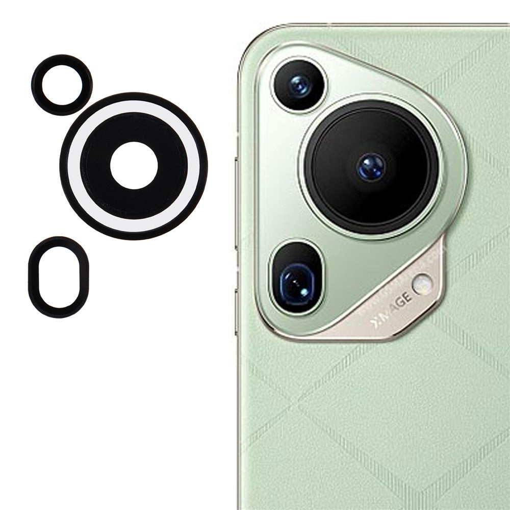 1 sæt hærdet glas-kameralinsebeskyttelse til Huawei Pura 70 Ultra, individuel baglinsefilm