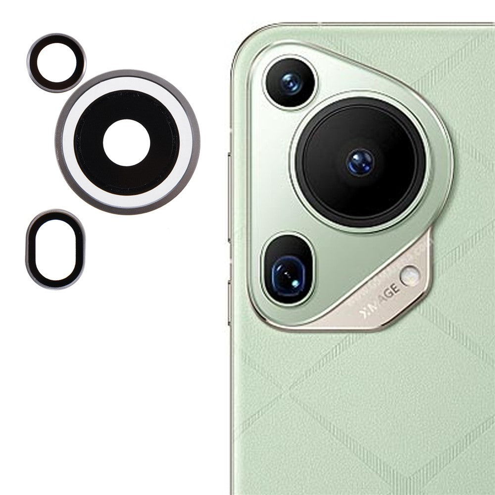 1 sæt hærdet glas-kameralinsebeskyttelse til Huawei Pura 70 Ultra, individuel baglinsefilm