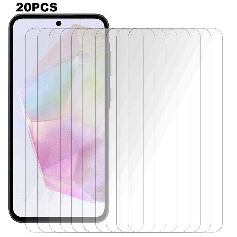 20PCS For Samsung Galaxy M35 5G Tempered Glass Screen Protector High Transparency Protective Film