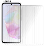 10PCS For Samsung Galaxy M35 5G Screen Protector Anti-Explosion Tempered Glass Clear Film