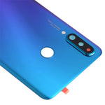 Til Huawei P30 Lite (48MP) Batteridæksel med Klæbemærke+Kameralinsebeskytter