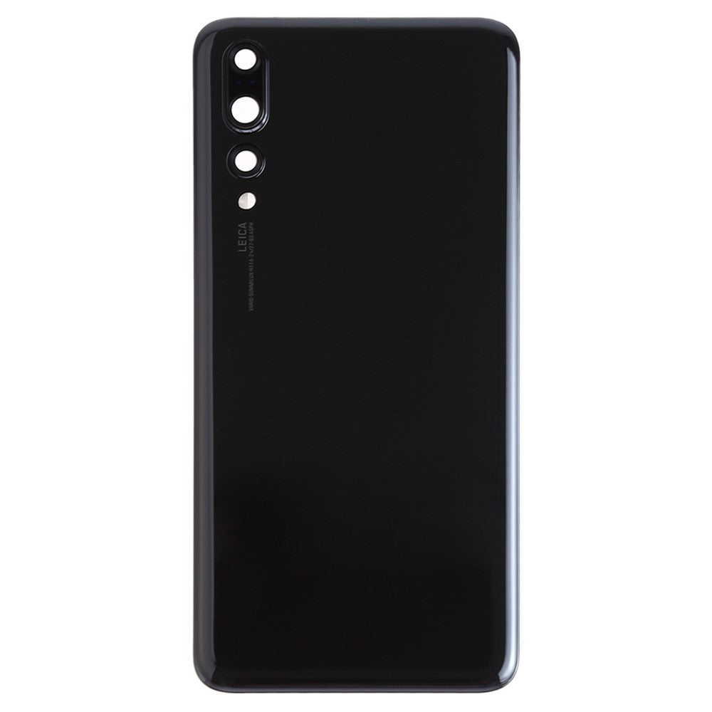 Til Huawei P20 Pro Batteridæksel med Klæbemærke+Kameraglas