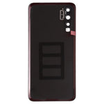 Til Huawei P20 Pro Batteridæksel med Klæbemærke+Kameraglas