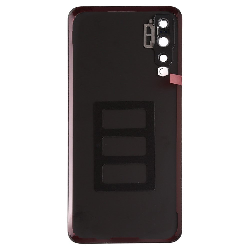 Til Huawei P20 Pro Batteridæksel med Klæbemærke+Kameraglas