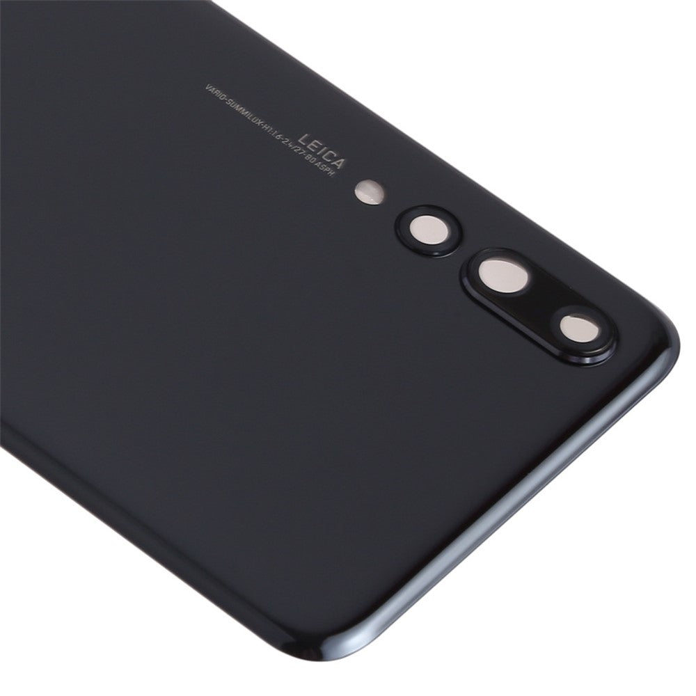 Til Huawei P20 Pro Batteridæksel med Klæbemærke+Kameraglas