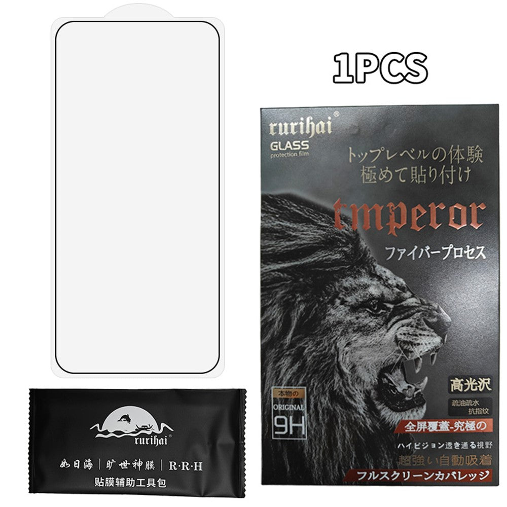 RURIHAI For Huawei Pura 70 Screen Protector AR Coating High Aluminium-Silicon Glass Silk Printing Film