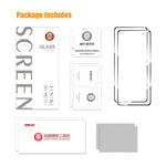 ENKAY HAT PRINCE 2-pack för Huawei Pura 70 skärmskydd 0,26 mm 2,5D hög aluminium-kiselglasfilm
