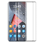 ENKAY HAT PRINCE 2PCS for Huawei Pura 70 Pro / 70 Pro+ / 70 Ultra Clear Screen Protector 3D Curved Side Glue Tempered Glass Support Fingerprint Unlock