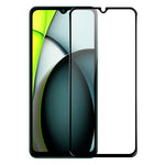 NORTHJO A+ For Xiaomi Redmi A3x 4G Silk Printing Screen Protector 2.5D High Aluminum-Silicon Film, Black