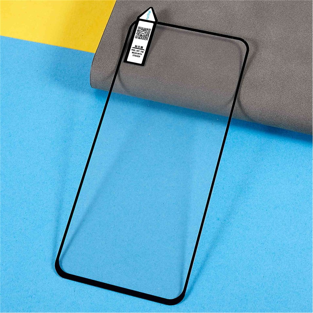 RURIHAI för Google Pixel 7 5G Heltäckande Anti-nötningsskyddande Sekundärhärdande 2.5D Full Glue HD Skärmskydd Aluminium-kisel Glasfilm
