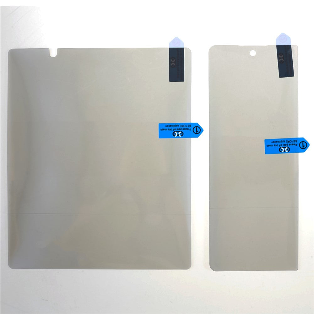 For Samsung Galaxy Z Fold6 5G Anti-Spy PET Matte Screen Protector Front and Back Screen Film