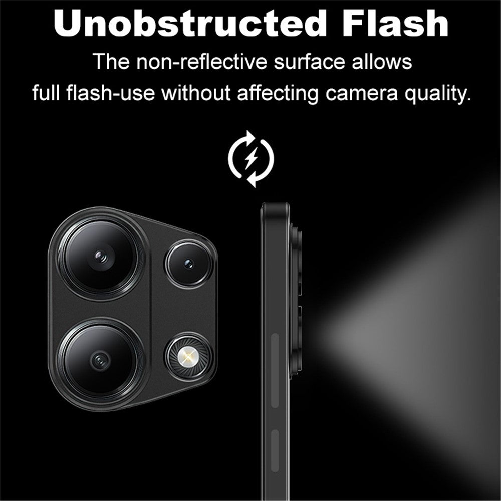 IMAK För Xiaomi Redmi Note 13 Pro 4G / Poco M6 Pro 4G Metalllins Kameraskydd Skyddare
