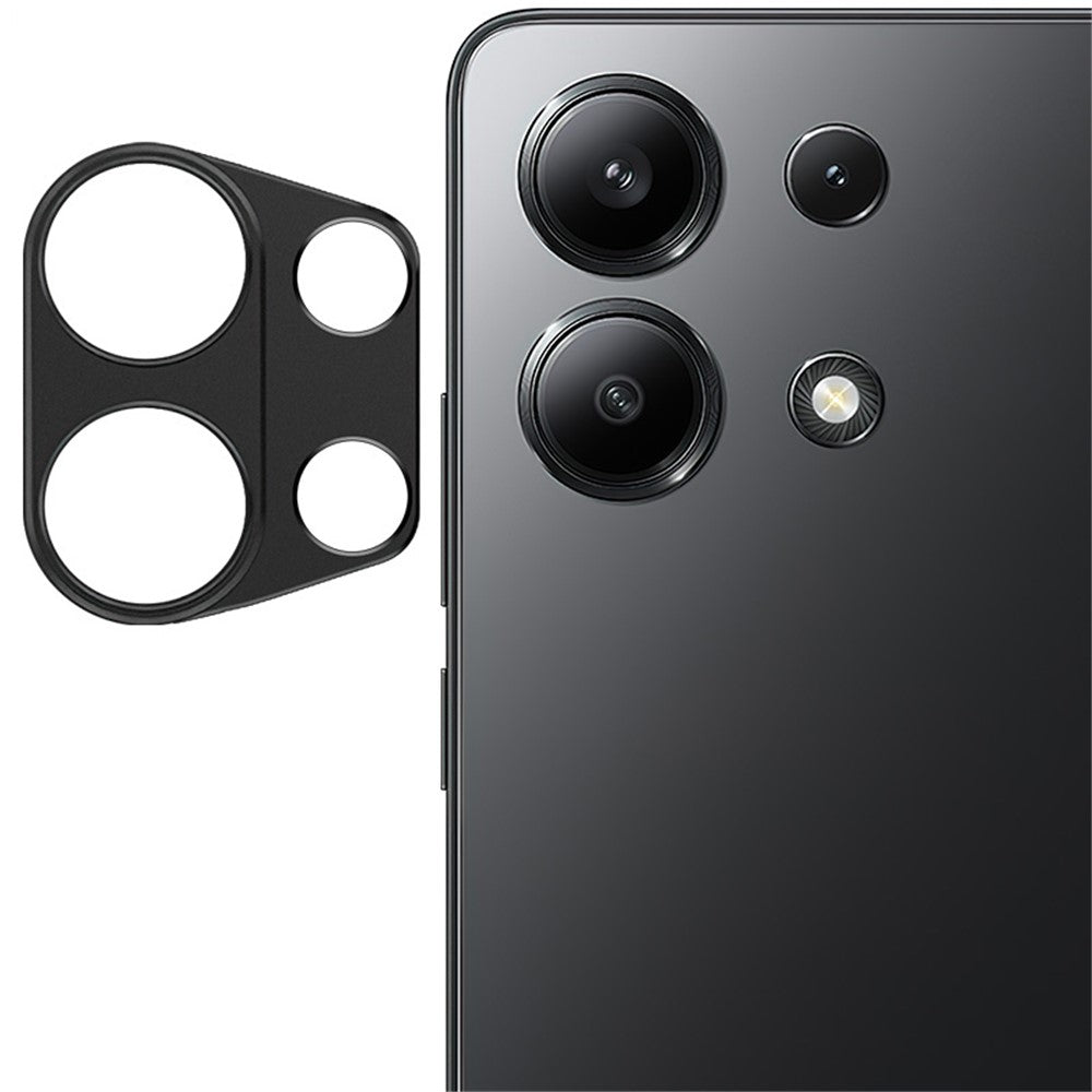 IMAK For Xiaomi Redmi Note 13 Pro 4G / Poco M6 Pro 4G Metal Lens Camera Bezel Cover Protector
