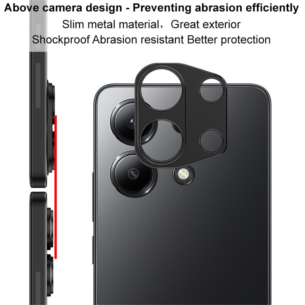 IMAK For Xiaomi Redmi Note 13 4G Metal Camera Lens Protector Rear Lens Cover