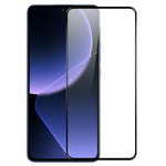 NORTHJO A+ For Xiaomi 13T / 13T Pro / Redmi K60 Ultra Screen Protector 2.5D Silk Printing Film, Black