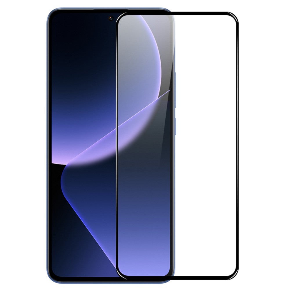 NORTHJO A+ For Xiaomi 13T / 13T Pro / Redmi K60 Ultra Screen Protector 2.5D Silk Printing Film, Black
