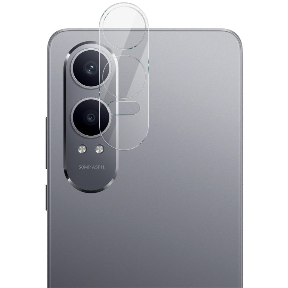 IMAK til OnePlus Nord CE4 Lite 5G / Oppo K12x 5G (Kina) Kameralinsebeskytter + Akryllinsebeskytter Hærdet Glas