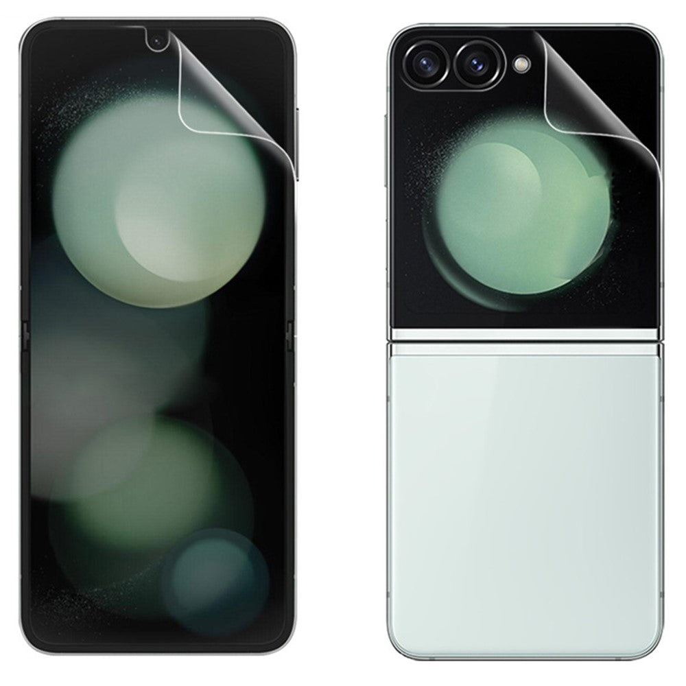 IMAK Hydrogel Film III För Samsung Galaxy Z Flip7 FE 5G / Z Flip6 5G Fram + Bak Litet Skärmskydd TPU-film
