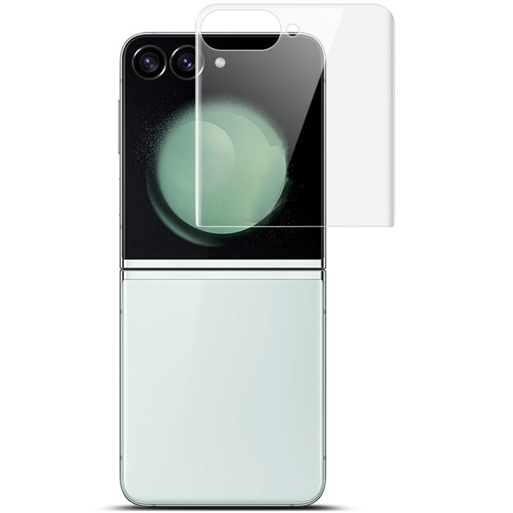 IMAK Hydrogel Film III För Samsung Galaxy Z Flip7 FE 5G / Z Flip6 5G Fram + Bak Litet Skärmskydd TPU-film