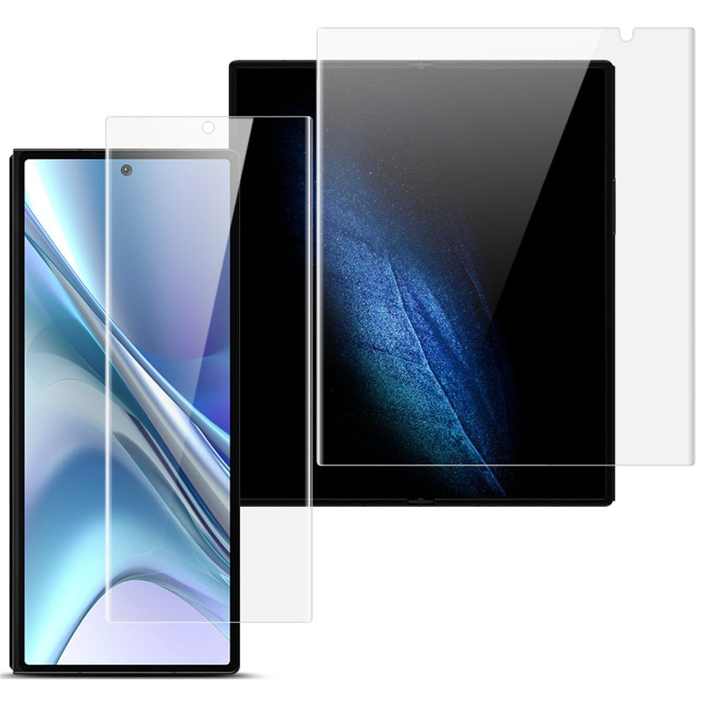 IMAK Hydrogel III Film Til Samsung Galaxy Z Fold6 5G Blødt TPU Skærmbeskytter Sæt med Klar Ydre, Indre Film