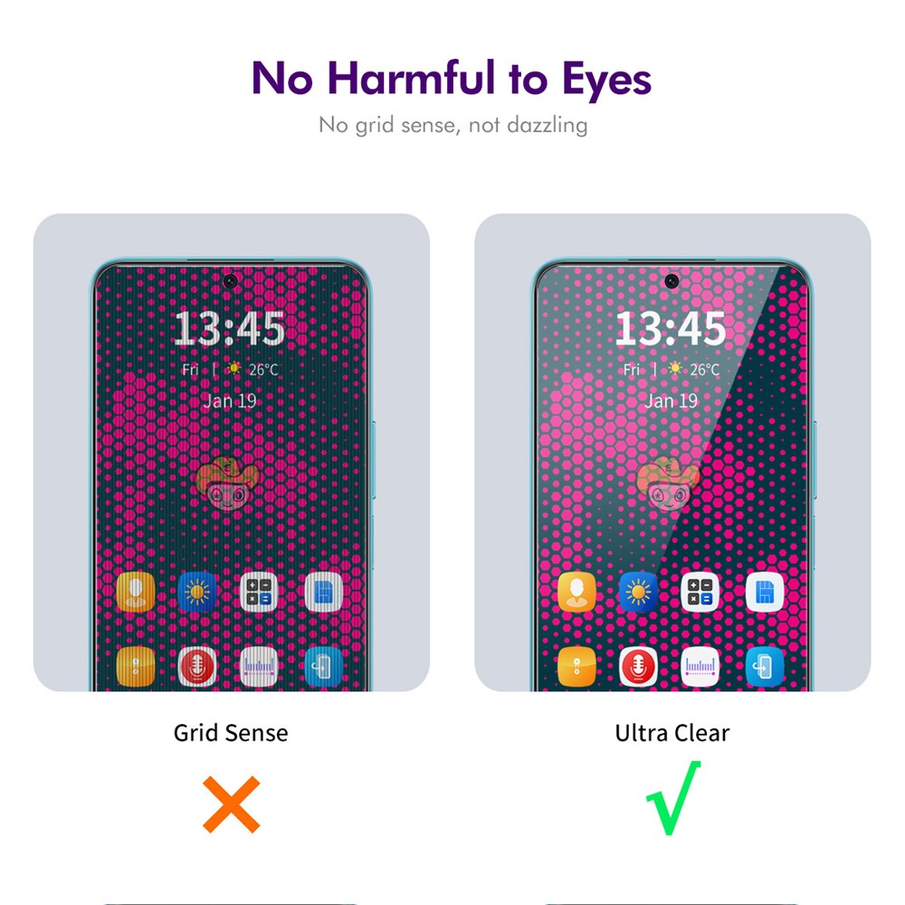 ENKAY HAT PRINCE 2Pcs For Honor Play 50 Plus 5G Anti-Peep Screen Protector Explosion-Proof Film