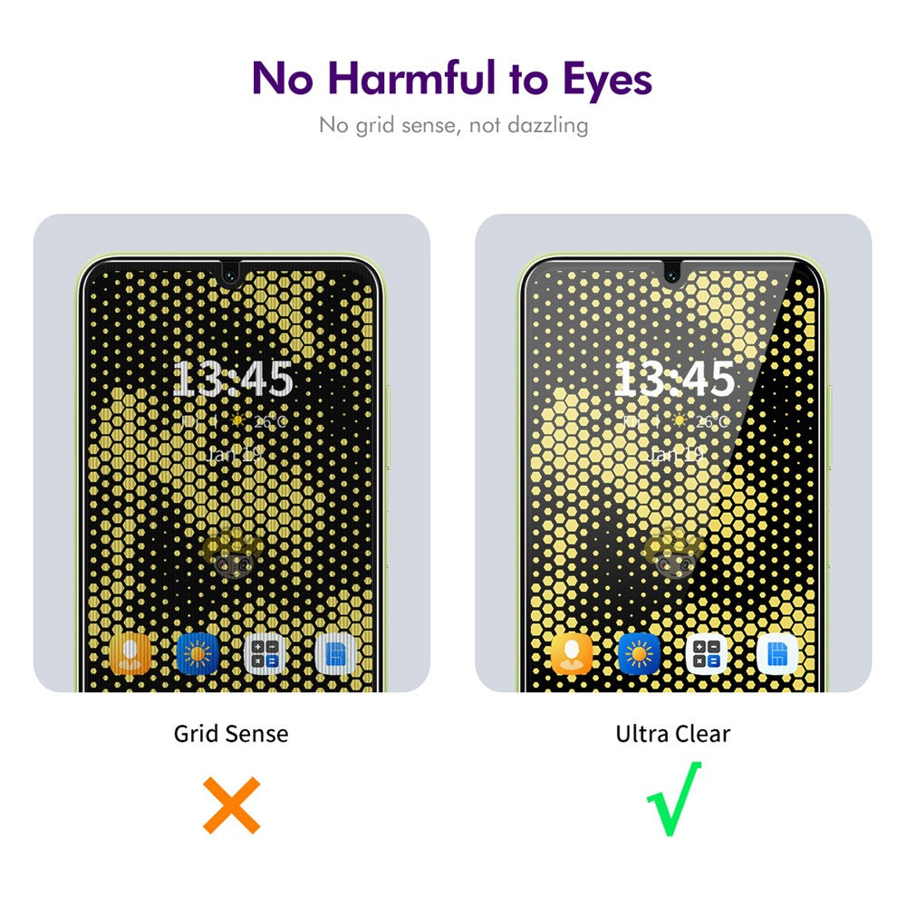 ENKAY HAT PRINCE 2Pcs For Xiaomi Redmi 13R 5G / 13C 4G / 5G / Poco M6 5G / Poco C65 4G Anti Spy Screen Protector Full Coverage