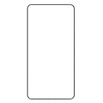 AMORUS 2 stk. til Samsung Galaxy S24 FE skærmbeskytter hærdet glasfilm fuld dækning, silketryk, sort