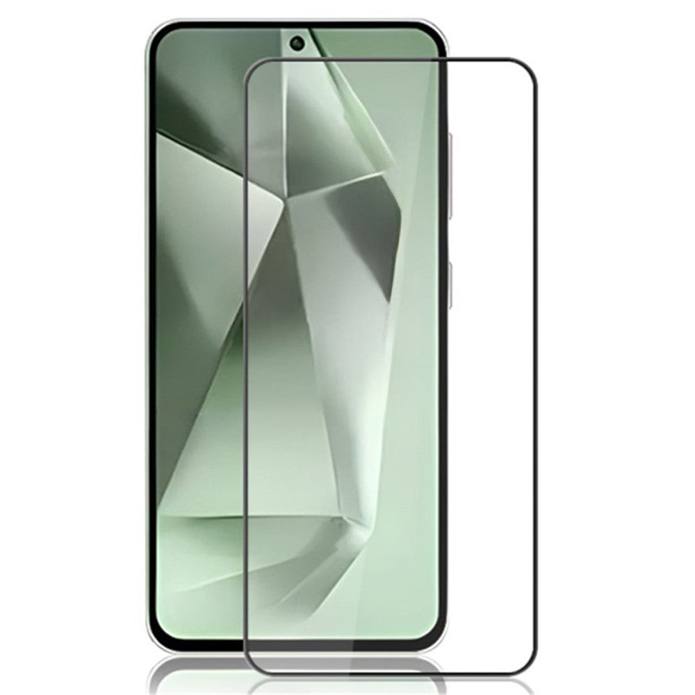 AMORUS For Samsung Galaxy S24 FE Full Screen Protector Silk Printing Tempered Glass Film