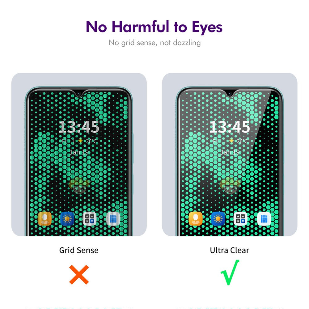 ENKAY HAT PRINCE For Xiaomi Redmi A1+ 4G / A2+ 4G Anti-Peep Screen Protector Anti-Glare