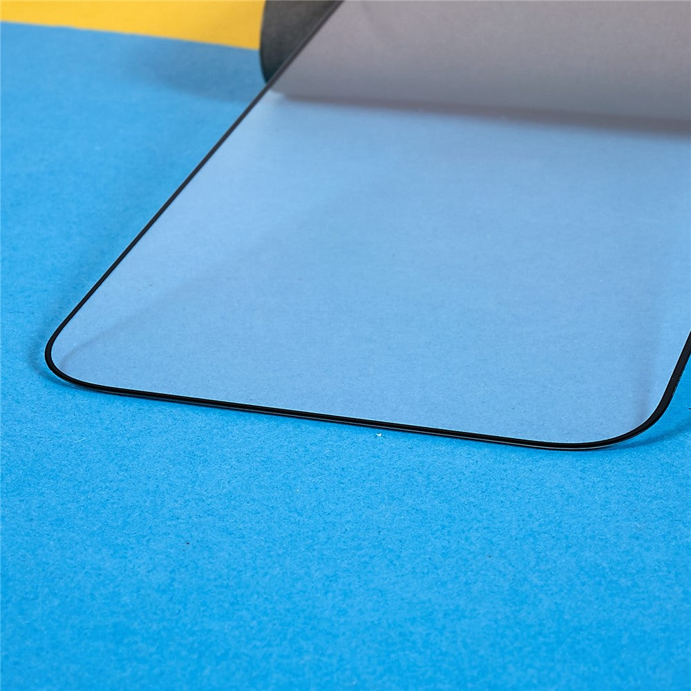 For iPhone 16 Pro Screen Protector Silk Printing Full Coverage Tempered Glass