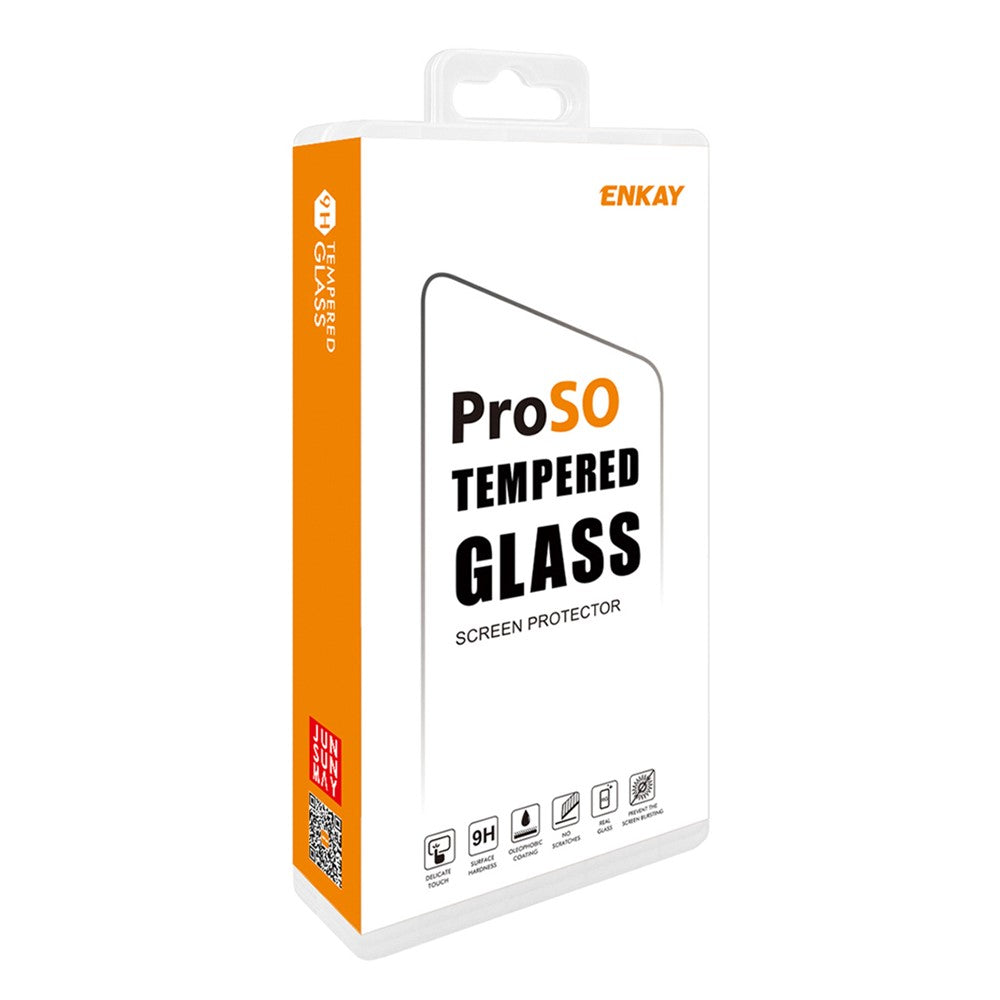 ENKAY HAT PRINCE 5Pcs For Oppo A98 5G Full Screen Protector Anti-Spy Protection