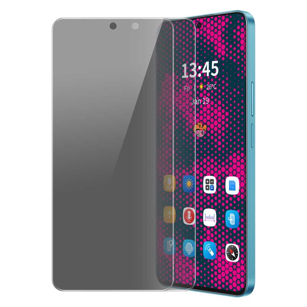 ENKAY HAT PRINCE 2Pcs For Oppo A98 5G Anti-Spy Full Glue Screen Protector