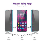 ENKAY HAT PRINCE 2Pcs For Oppo A98 5G Anti-Spy Full Glue Screen Protector