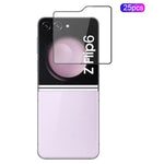 MOCOLO 25Pcs For Samsung Galaxy Z Flip7 FE 5G / Z Flip6 5G Rear Screen Protector Full Glue Tempered Glass Film