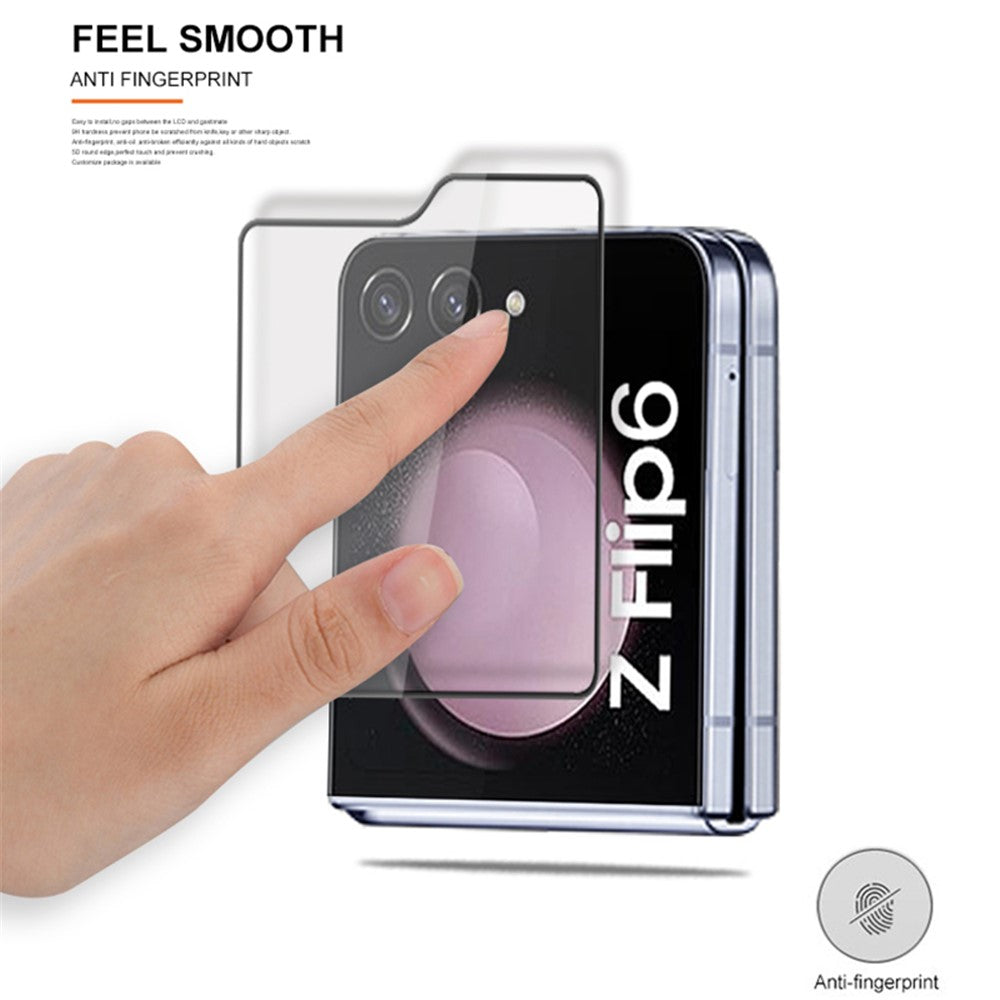 MOCOLO 25Pcs For Samsung Galaxy Z Flip7 FE 5G / Z Flip6 5G Rear Screen Protector Full Glue Tempered Glass Film