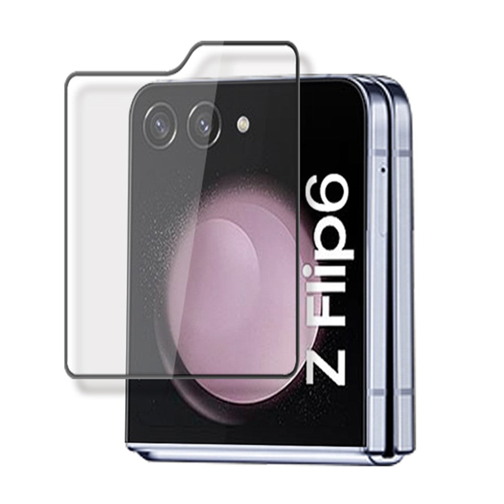 MOCOLO 25 stk. bagsideskærmbeskyttelse i fulddækkende hærdet glasfilm til Samsung Galaxy Z Flip7 FE 5G / Z Flip6 5G