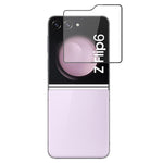 AMORUS För Samsung Galaxy Z Flip7 FE 5G / Z Flip6 5G Bakre Skärmskydd Härdat Glas Bakskärmsfilm