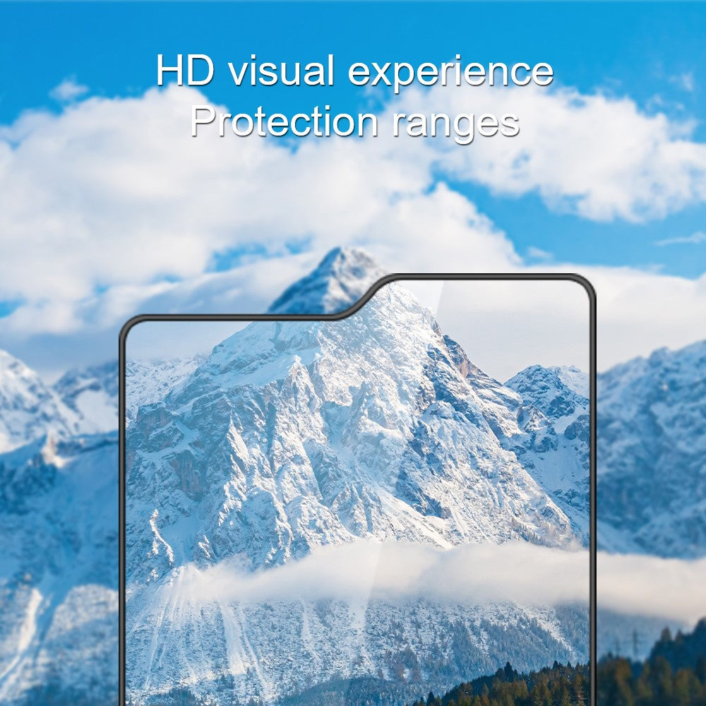 AMORUS För Samsung Galaxy Z Flip7 FE 5G / Z Flip6 5G Bakre Skärmskydd Härdat Glas Bakskärmsfilm