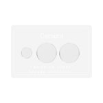 RURIHAI 1 Set For Xiaomi Redmi Note 13 Pro 4G / Note 13 Pro+ 5G Camera Lens Protector Anti-Scratch