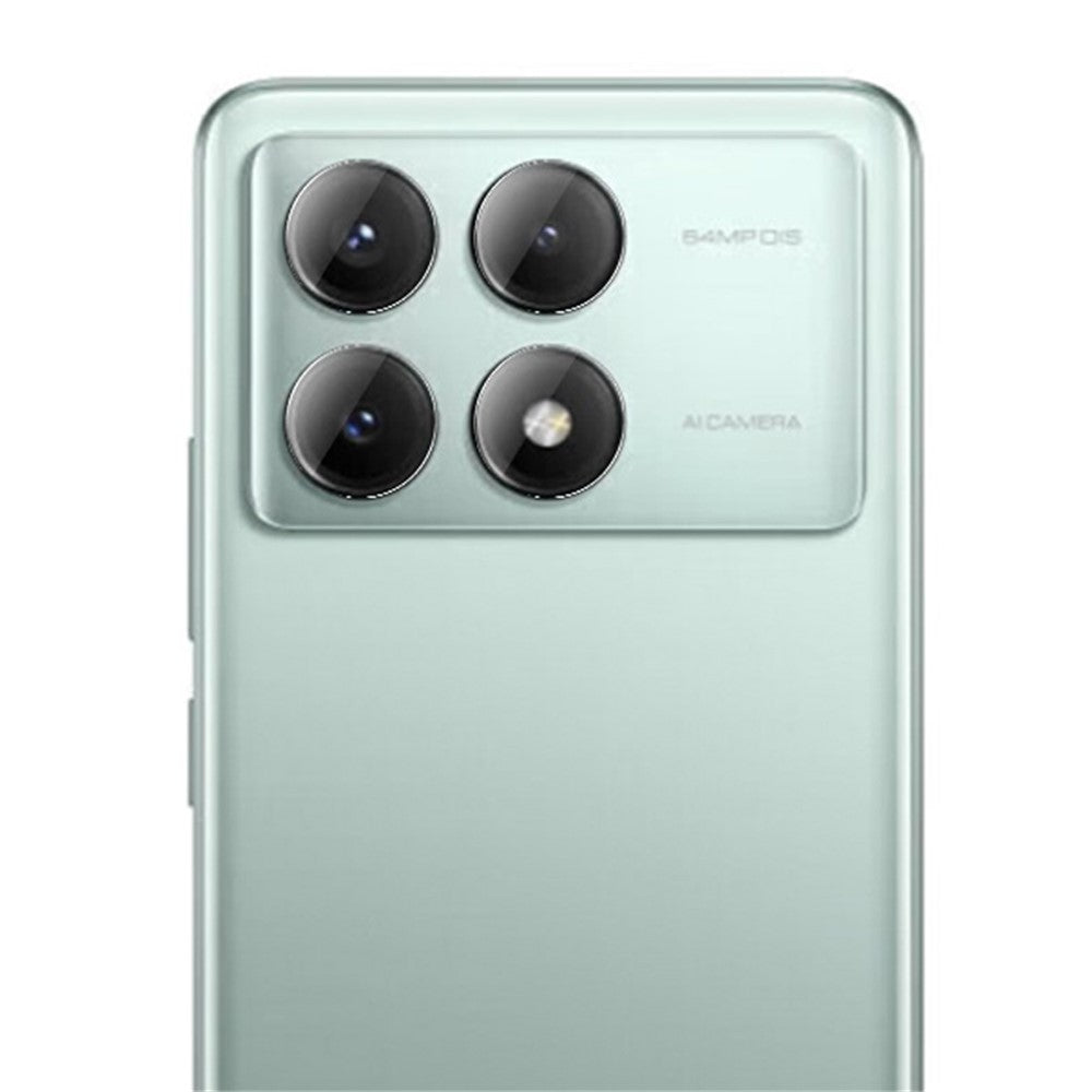 RURIHAI 1 set för Xiaomi Redmi K70 5G / K70E 5G / K70 Pro 5G / Poco X6 Pro 5G kameralinsfilm HD klar
