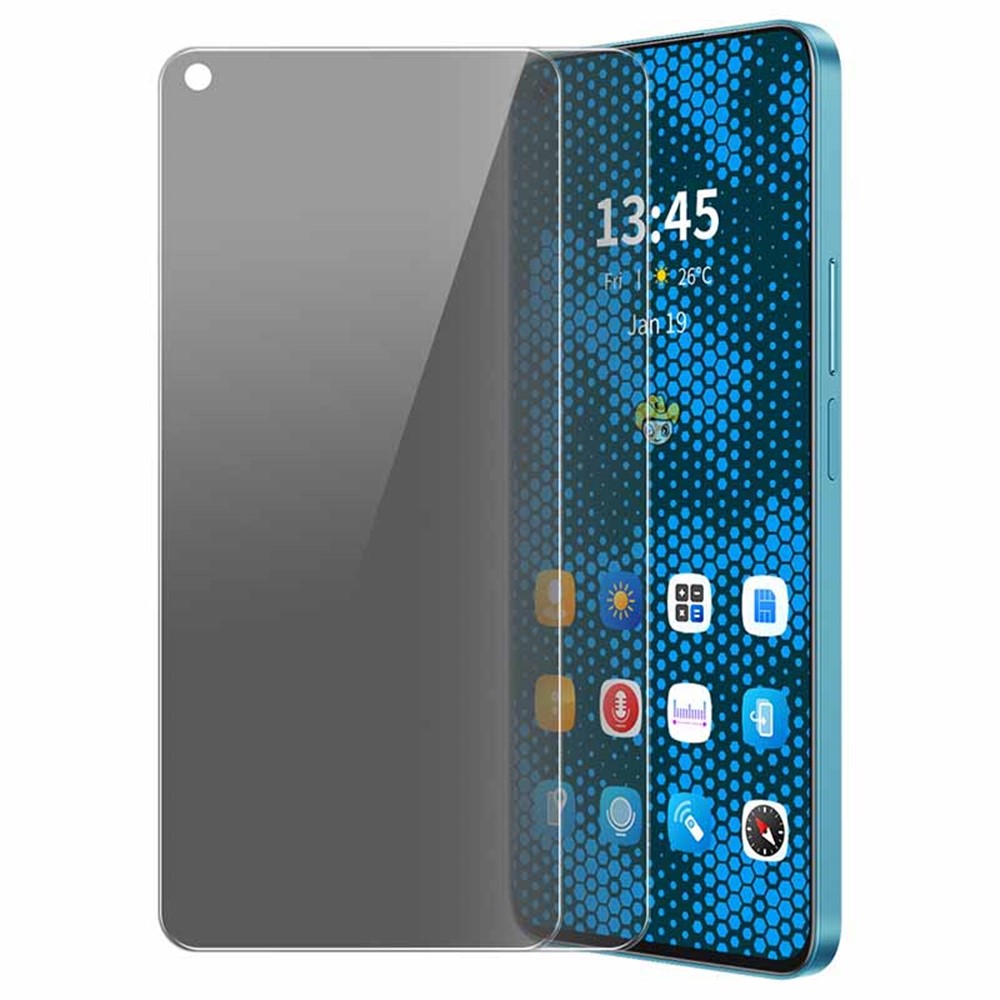 ENKAY HAT PRINCE 2Pcs For Oppo A36  /  A76 Full Glue Screen Protector Anti-Spy Privacy