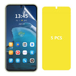 ENKAY HAT PRINCE 5Pcs For Oppo F23 5G Screen Protector TPE+PET+TPU Hydrogel Screen Film