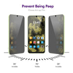 ENKAY HAT PRINCE For Huawei nova Y70 4G / nova Y70 Plus 4G Privacy Screen Protector Full Coverage Film