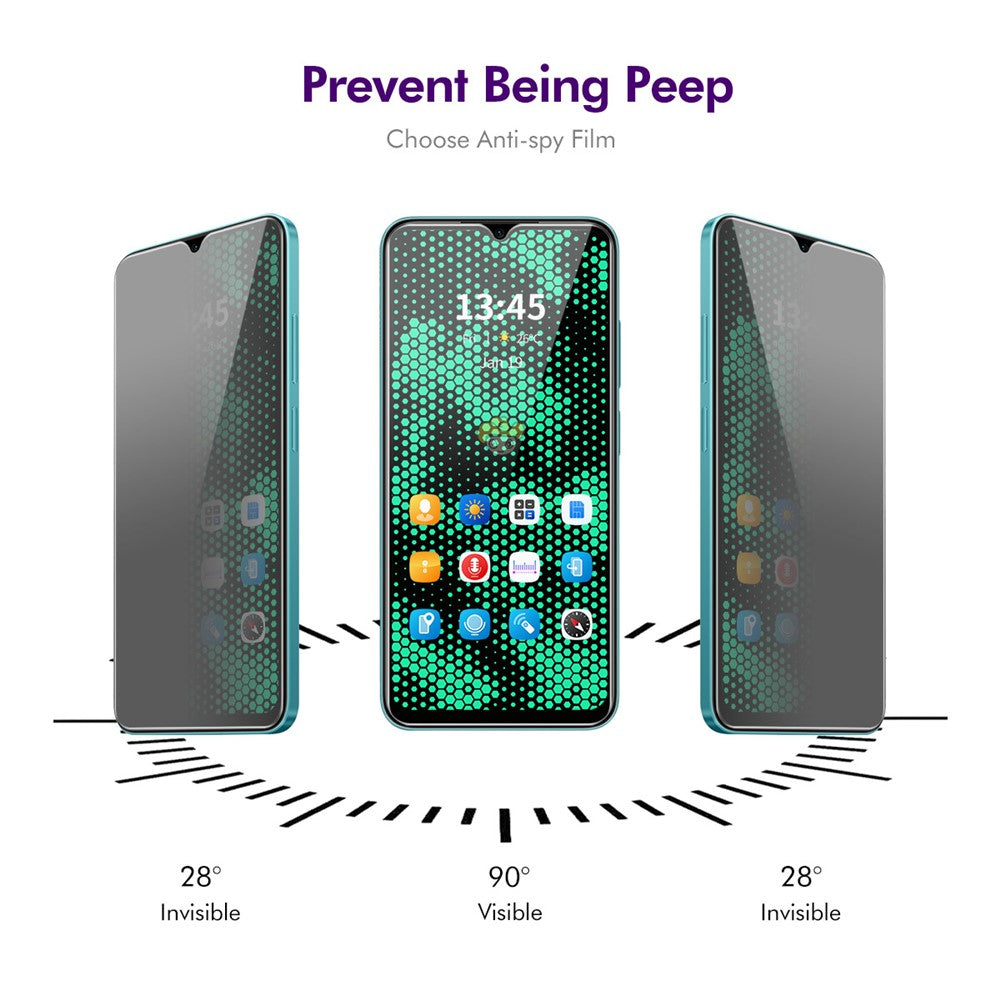 ENKAY HAT PRINCE For Oppo A77 4G / 5G Screen Protector Anti-Spy Privacy Protection