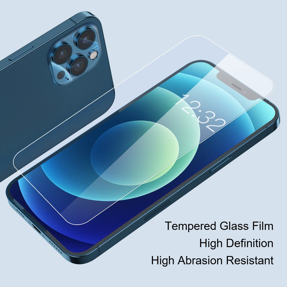 AMORUS For iPhone 16 Pro Screen Protector 2.5D Anti-Explosion High Aluminum-Silicon Glass Film